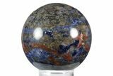 Deep Blue, Polished Sodalite Sphere #241716-1